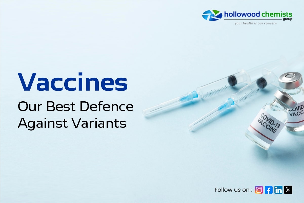 Vaccines our best defence againt variants