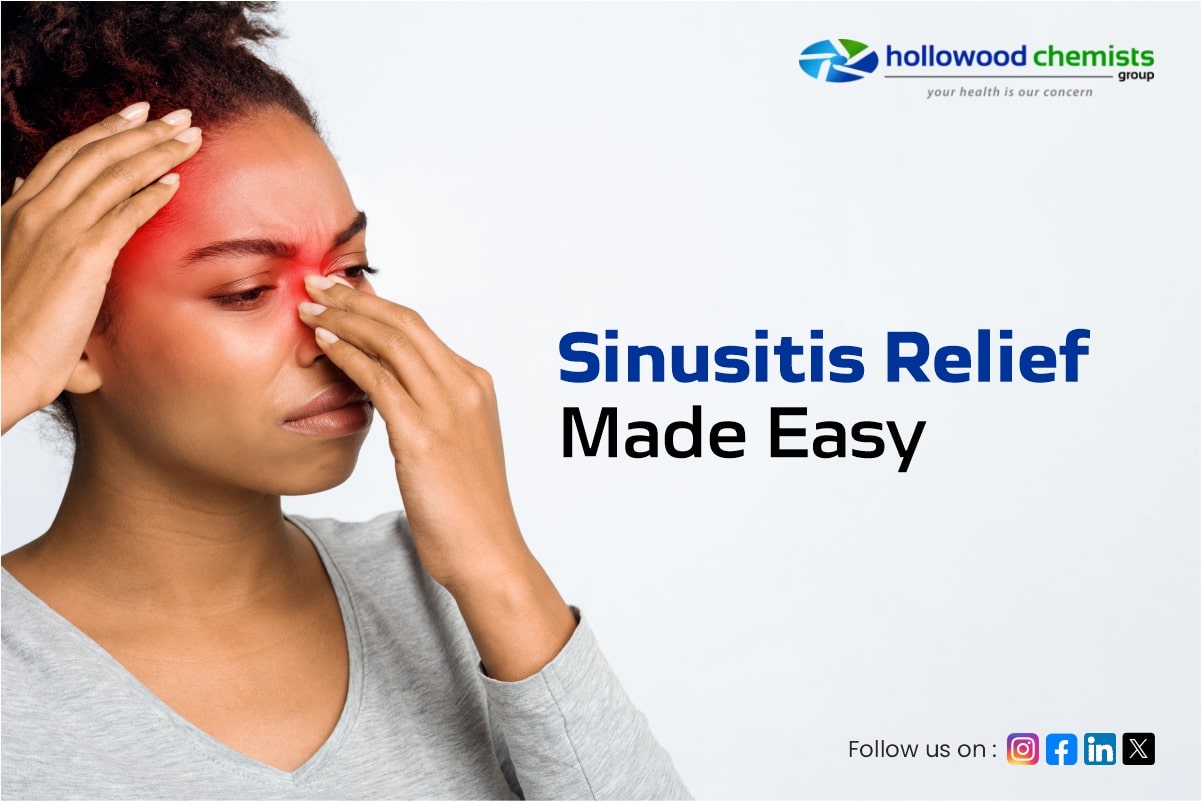 Managing Inflamed Sinuses (Sinusitis): Effective Treatments from Your Local Chemist