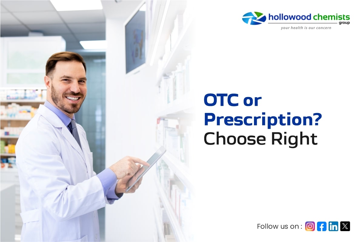 Prescription vs. Over-the-Counter: Making the Right Choice for Your Symptoms