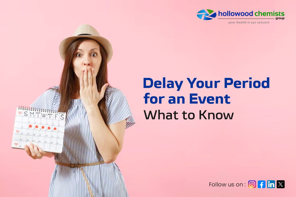 Delay Your Period for an Event: What to Know