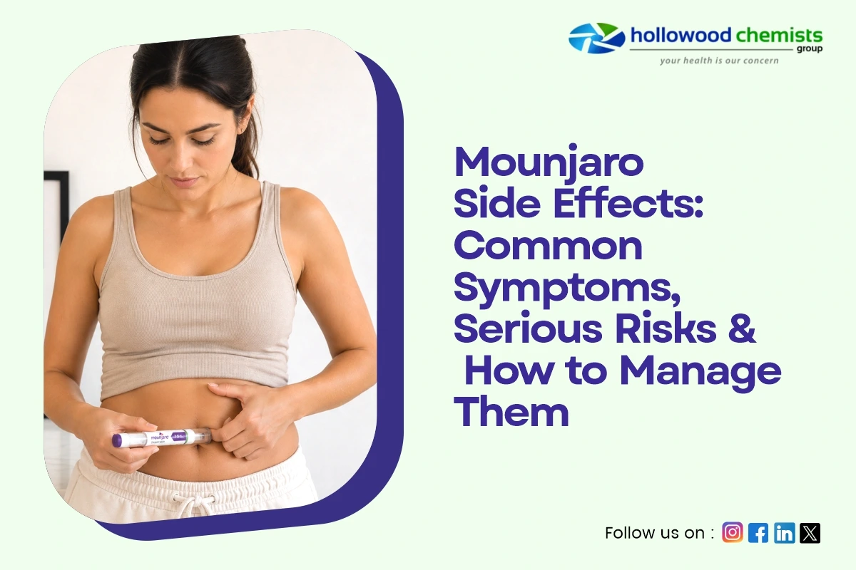 Patient information about Mounjaro doses, side effects and treatment management.