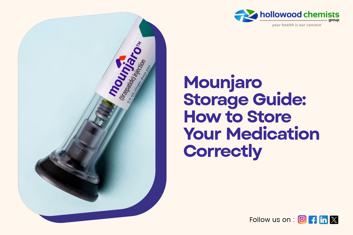 Guide showing how to store Mounjaro correctly in the UK
